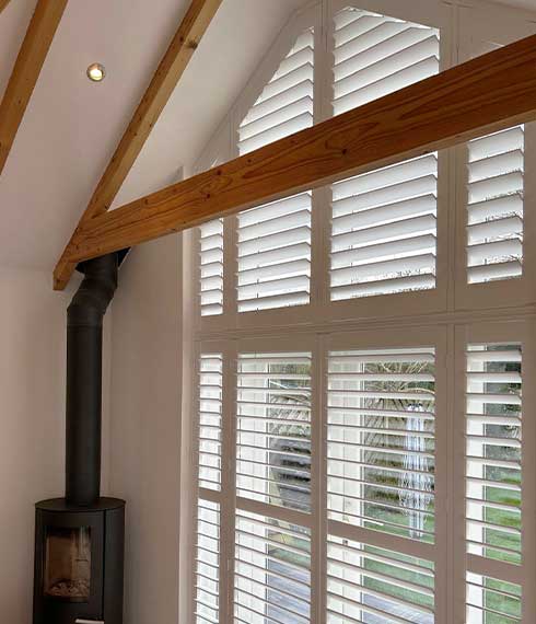 Colchester Shutter Company Shaped Shutters Image 1