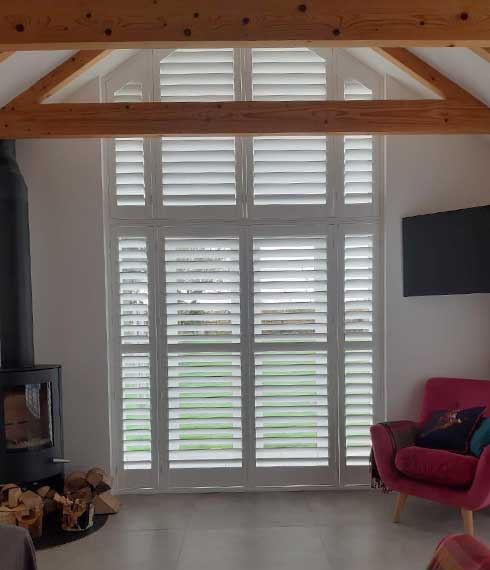 Colchester Shutter Company Shaped Shutters Image 2